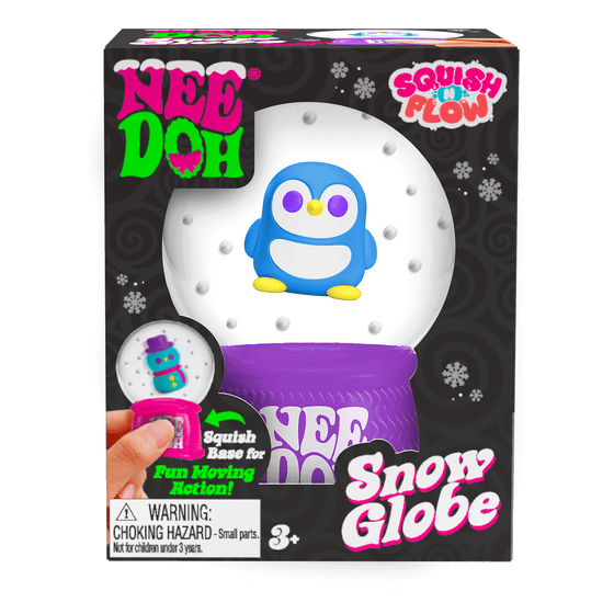 NEEDOH SQUISH N FLOW SNOW GLOBE swt